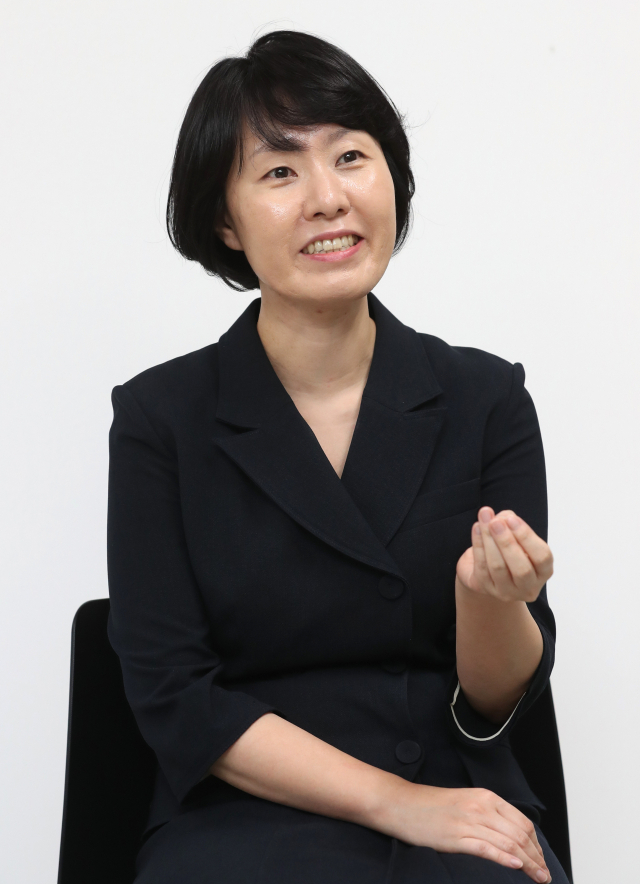 이승미 부산컨테이너터미널(BCT) 영업본부장. 강선배 기자 ksun@