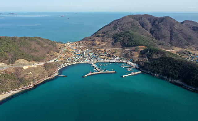 부산 강서구 가덕도 가덕신공항 예정지 전경. 부산일보DB