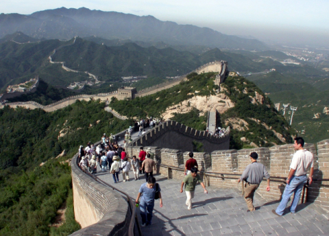 중국 만리장성에도 인신공희의 이야기가 전한다. 부산일보DB
