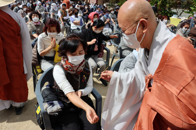 22일부터 23일까지 제61회 해인사 보살계 수계법회가 해인사 일원에서 열린다. 해인사 제공