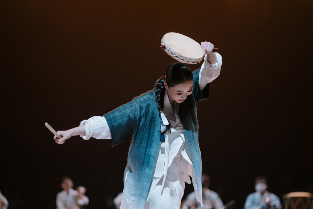 소고춤(김시현 출연). 부산시립무용단 제공