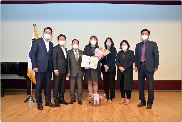 동구자성대노인복지관, 대통령상 수상