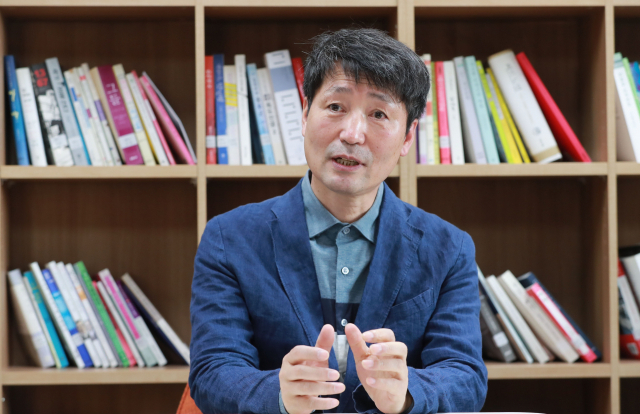 부산콘텐츠마켓(BCM) 황의완 집행위원장은 ““넷플릭스 시리즈 ‘오징어 게임’의 세계적 흥행으로 K콘텐츠가 각광받고 있다”고 했다. 김경현 기자 view@