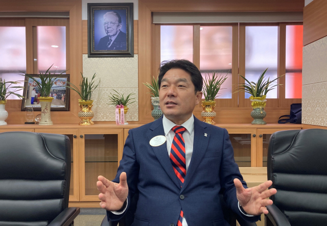 장준용 라이온스 부산지구 총재.