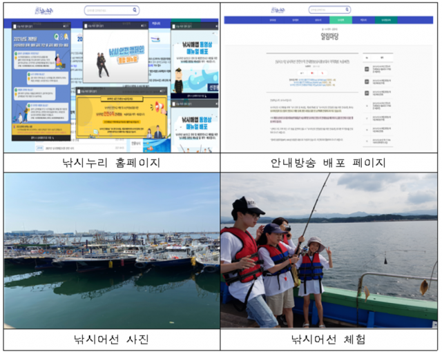 낚시어선 표준 방송 관련 사진 자료. 한국어촌어항공단 제공