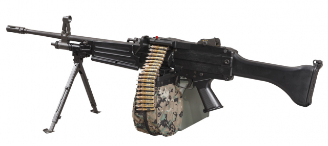 국산 최초 기관총 K3.