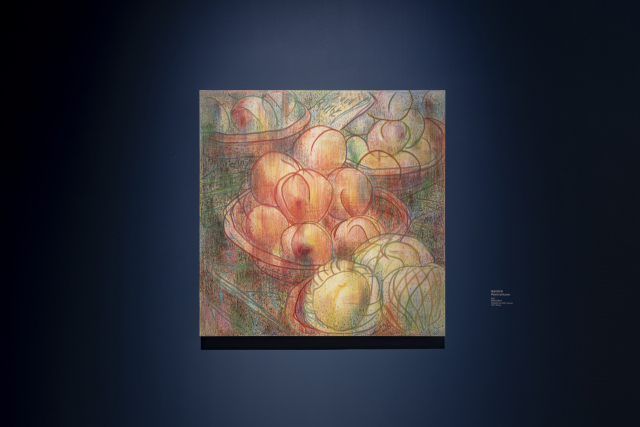 방정아 '복숭아와 배'(2021). ©홍철기·국립현대미술관 제공