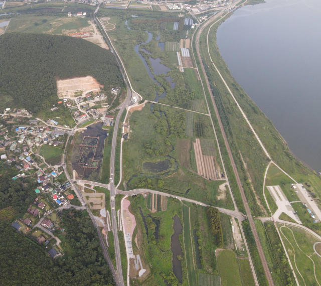 국가 습지보호지역 지정을 추진 중인 원동 습지 전경. 양산시 제공