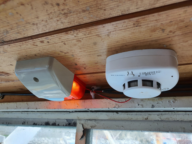 어선화재탐지경보장치 설치 어선. 수협 제공