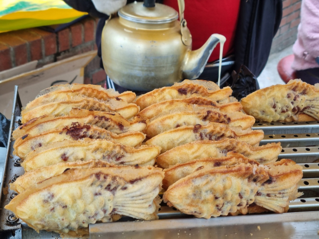 겨울철 대표 간식 붕어빵. 부산일보DB