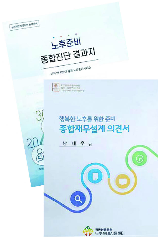 남태우 기자 노후준비 설문지 분석 결과 자료.