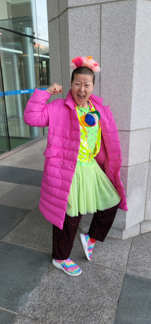 안은미 컴퍼니 안은미 예술감독이 작품 '드래곤즈'로 부산을 찾는다. 오금아 기자