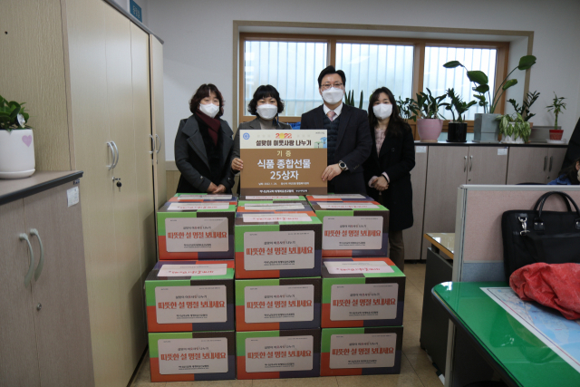 하나님의 교회, 하단2동에 성품 전달