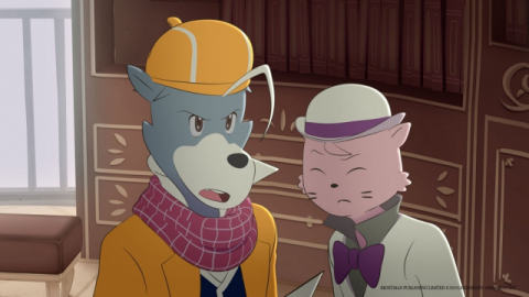 애니메이션 ‘천재 추리 탐정 셜록홈즈’ 스틸 컷. 대원미디어 제공