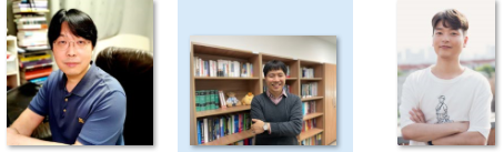 (왼쪽부터) 고려대 김준곤 교수(교신저자), 부산대 최정모 교수(교신저자), 고려대 임동준(제1저자). 한국연구재단 제공