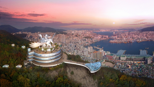 천마산 모노레일 조감도. 서구청 제공