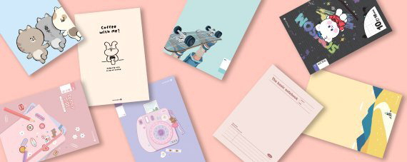 모닝글로리 ‘신학기 노트’. 모닝글로리 제공