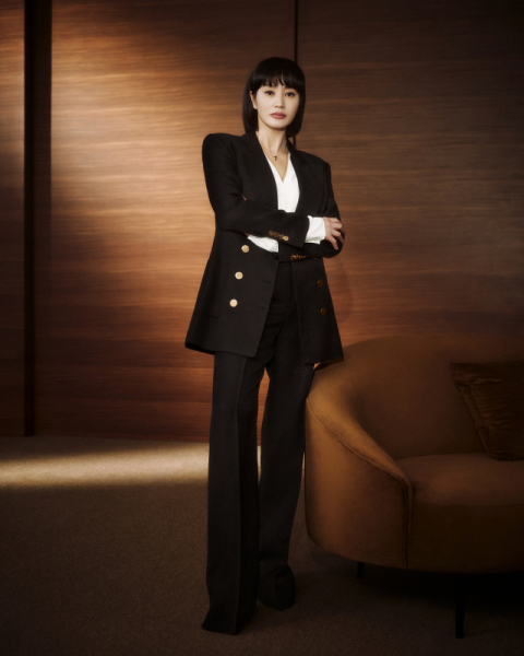 넷플릭스 ‘소년심판’에서 우배석 판사 심은석을 연기한 배우 김혜수. 넷플릭스 제공