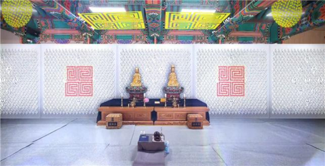 해인사는 새롭게 단장한 만불보전 개원 법회를 오는 12일 오전 10시 30분에 법계당 마당에서 개최한다. 해인사 제공