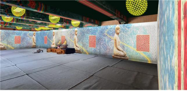 해인사가 해인사 만불보전(구 관음·지장전)을 새롭게 단장해 개원 법회를 개최한다. 해인사 제공