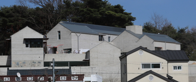 양산 문재인 대통령 사저. 정대현 기자 jhyun@