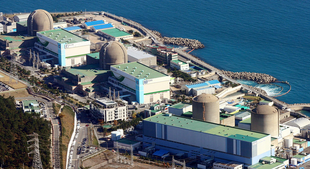 부산 기장군 장안읍 고리원자력본부 고리 1~4호기 전경. 부산일보DB