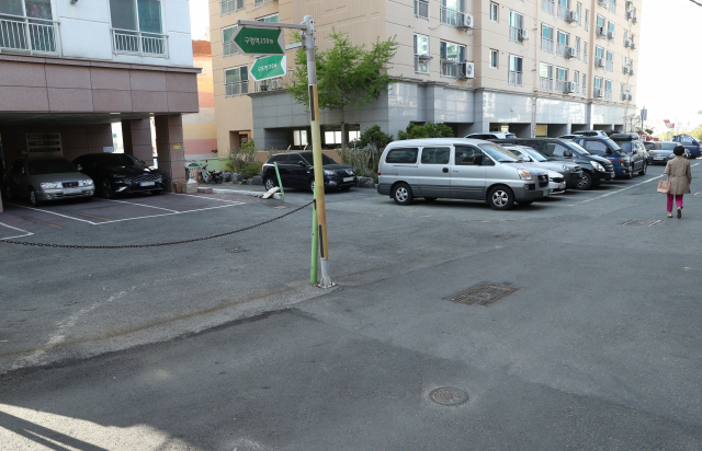 지난해 3월 4일 흉기피살 사건이 발생한 부산 북구 구포동 사건 현장. 부산일보 DB