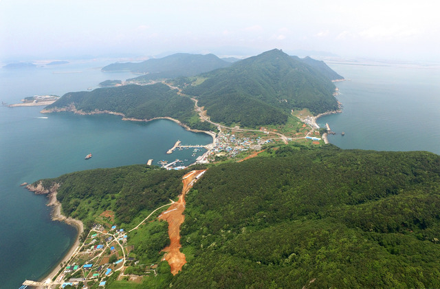 가덕 신공항 예정 부지. 부산일보DB
