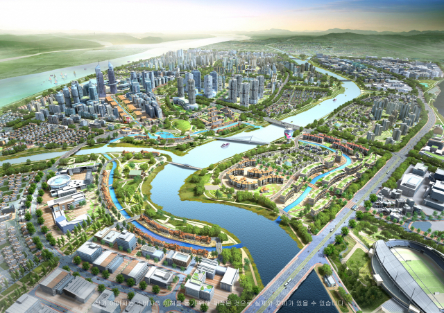 △공공분양을 앞두고 주목받고 있는 ‘에코델타시티’ 예상 조감도. 사진제공=부산도시공사.