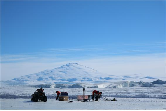 남극 장보고과학기지 인근 해빙. 해수부 제공