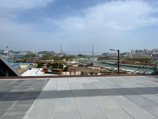 부산항 북항 1단계 재개발 구역 전경. 해수부 부산항북항통합개발추진단 제공