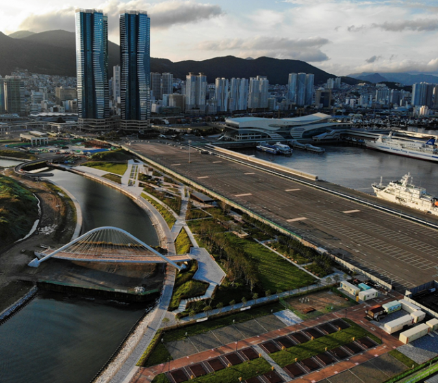 문화공원 1호 전경. 해수부 부산항북항통합개발추진단 제공
