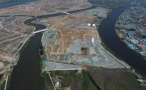 부산 강서구 에코델타시티 전경. 부산일보DB