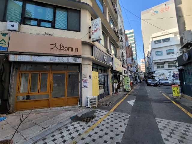 원도심 문화공간 창의가게. 전경. 오금아 기자