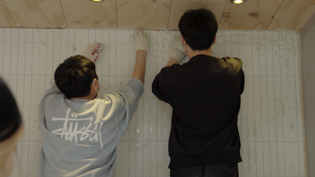 유튜브로 볼 때는 엄청 쉬워보였습니다. 셀프 인테리어 하시는 분들 존경합니다.