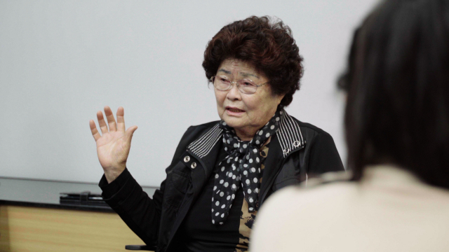 18살때부터 물질을 시작한 현삼강 해녀는 “비록 일선에서 물러났지만, 지금도 학생들과 함께 물질을 나가고 싶다”고 말한다. 정수원·정윤혁 PD jyh6873@