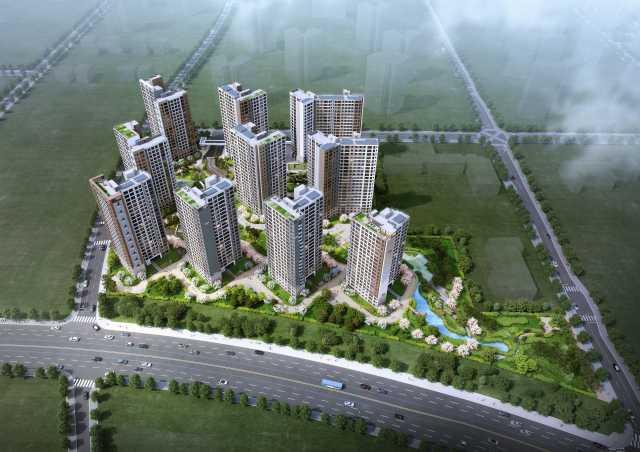 ‘강서자이 에코델타’ 조감도. GS건설 제공