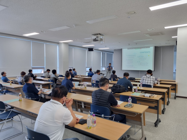 대한전기협회는 5월 충북 제천에서 2차 교육을 진행했다. 전기협회 제공