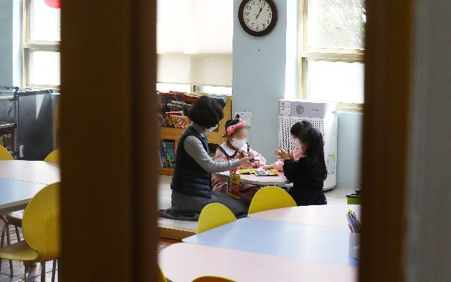 사진은 초등학교 긴급돌봄교실. 부산일보DB
