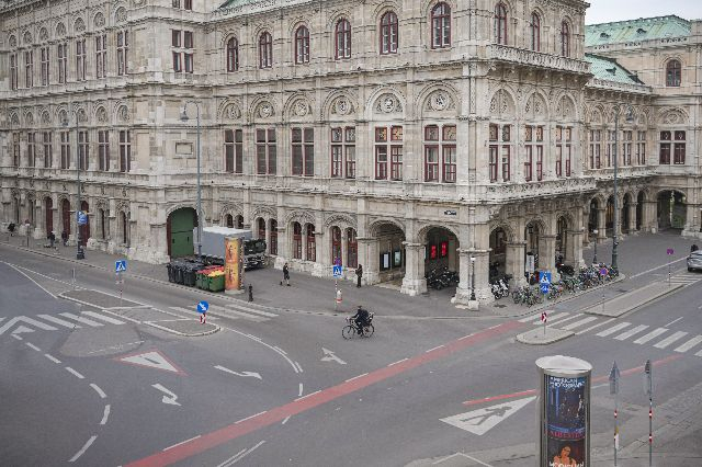 오스트리아 수도 빈 거리. 부산일보DB