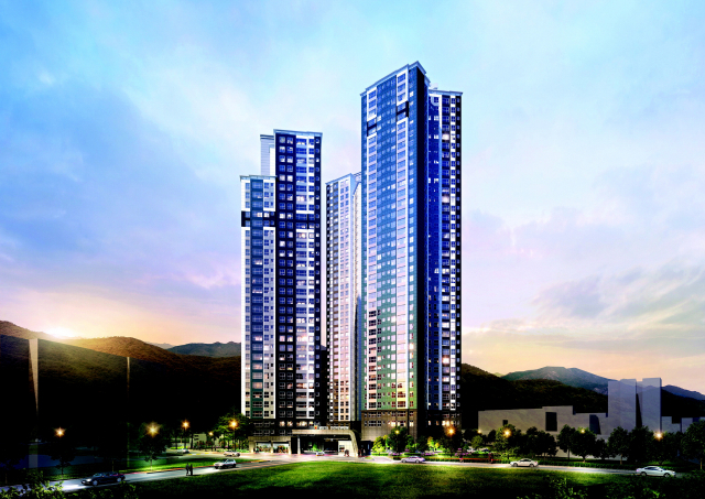 '양산5차 비스타 동원 솔라스타' 투시도. 동원개발 제공