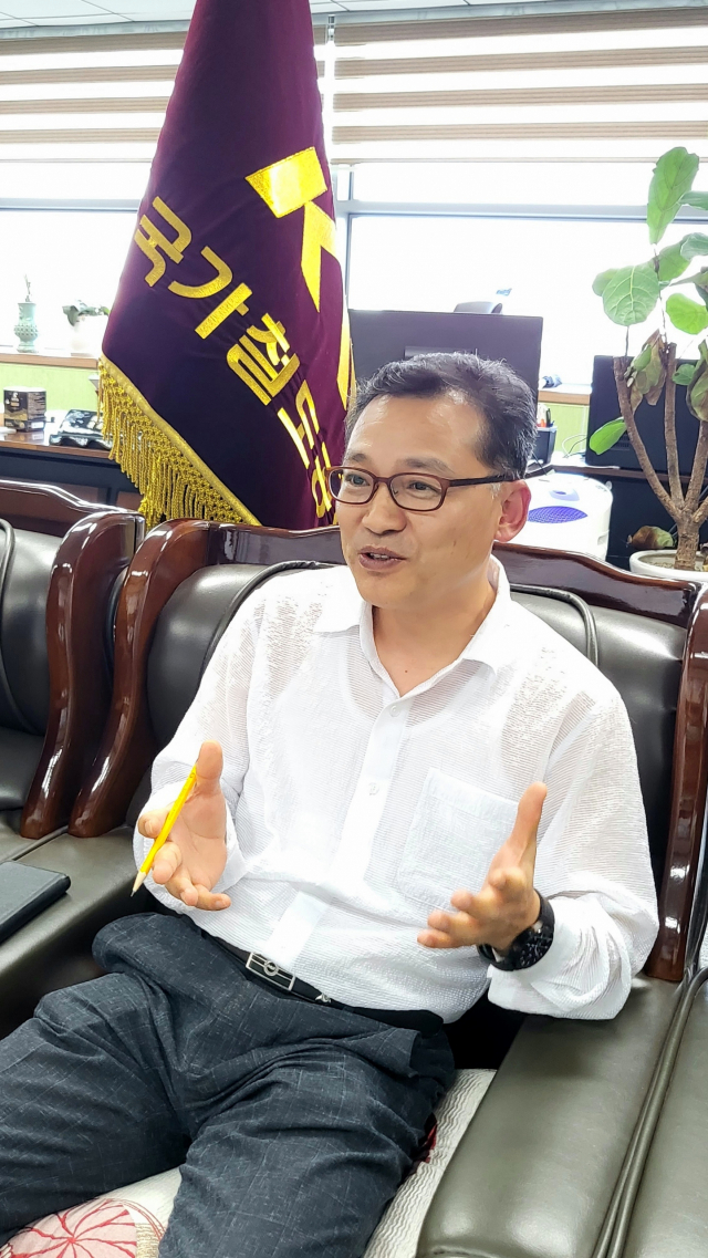 김공수 국가철도공단 영남본부장. 국가철도공단 제공