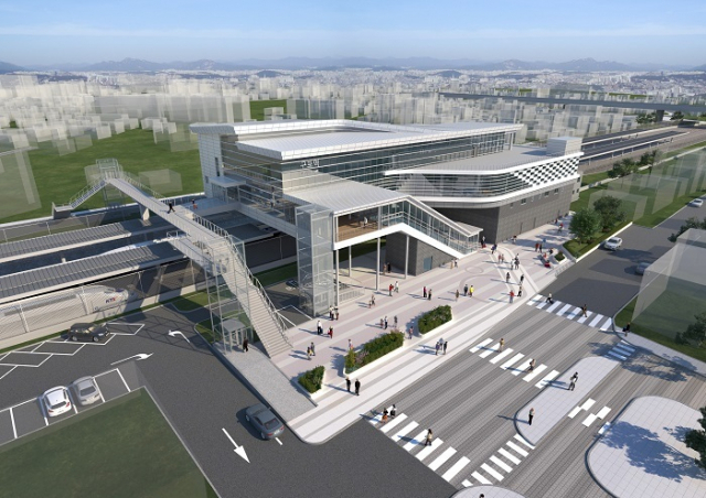 새로 신축하는 구포역 조감도. 한국철도공사 부산경남본부 제공