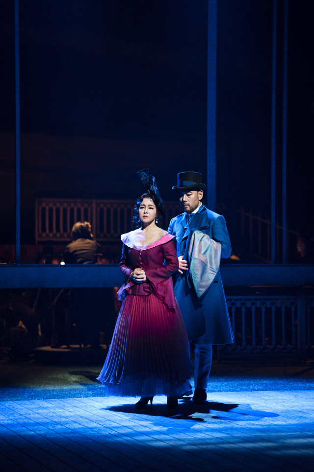 국립오페라단의 '브람스' 공연 장면. 금정문화회관 제공