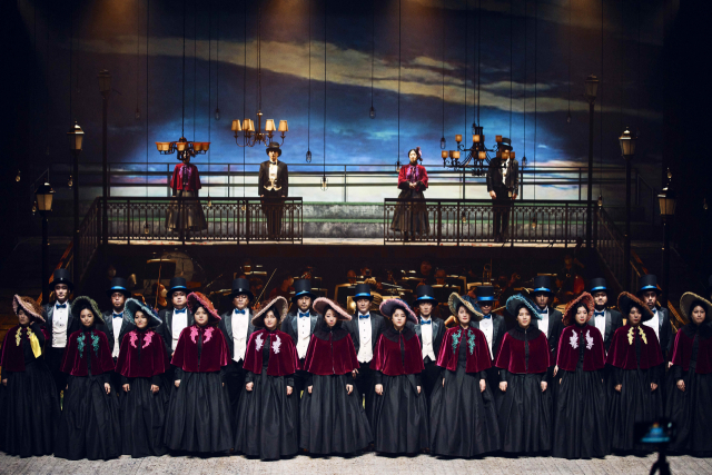 국립오페라단의 '브람스' 공연 장면. 금정문화회관 제공