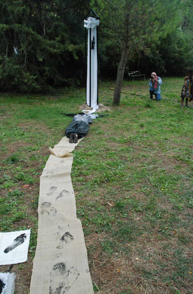 김주영 'Nomadic Village'. 부산비엔날레조직위 제공