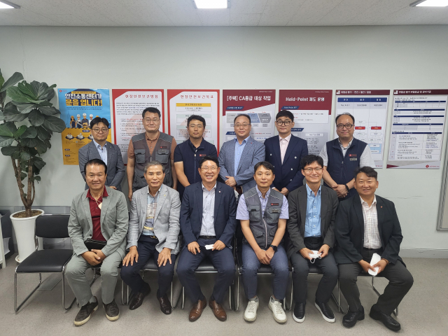 롯데건설은 최근 부산지역 파트너사를 방문해 간담회를 갖고, 지역업체의 경영난을 덜 수 있는 상생 방안을 논의했다. 롯데건설 제공