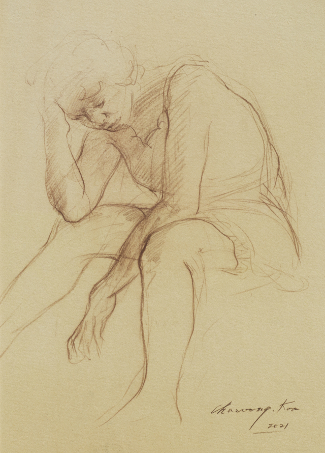 구자승 'LifeDrawing'. 피카소화랑 제공