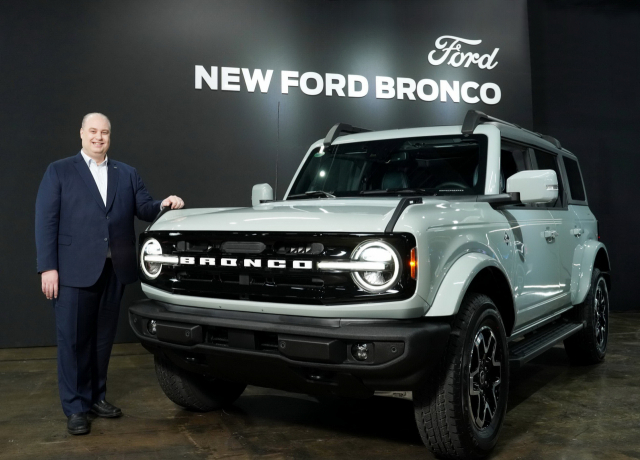 포드코리아의 SUV(스포츠유틸리티차량) ‘뉴 포드 브롱코’. 포드코리아 제공