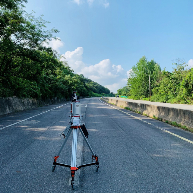 부산영화촬영스튜디오가 보유하고 있는 광대역 3D스캐너. 영화 '헤어질 결심' 촬영 때도 활용됐다. 부산영상위 제공